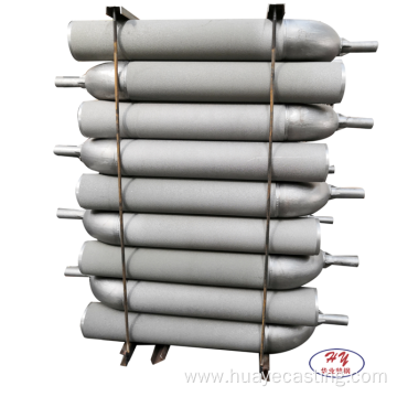 Heat treatment wear resistant radiant tube heater